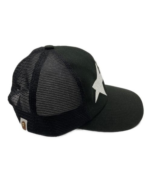 SAINT MICHAEL（セントマイケル）SAINT MICHAEL (セントマイケル) A BATHING APE (アベイシングエイプ) BAPE MESH CAP/SM-MK8-0000-C59 ブラックの古着・服飾アイテム