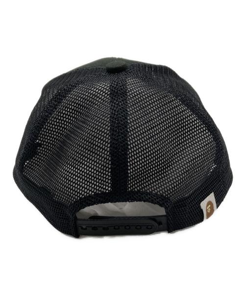 SAINT MICHAEL（セントマイケル）SAINT MICHAEL (セントマイケル) A BATHING APE (アベイシングエイプ) BAPE MESH CAP/SM-MK8-0000-C59 ブラックの古着・服飾アイテム