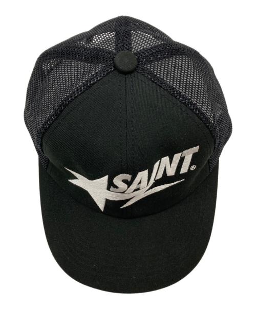 SAINT MICHAEL（セントマイケル）SAINT MICHAEL (セントマイケル) A BATHING APE (アベイシングエイプ) BAPE MESH CAP/SM-MK8-0000-C59 ブラックの古着・服飾アイテム