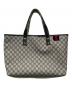 GUCCI（グッチ）の古着「GG PVCキャンバストートバッグ/211134」｜グレー