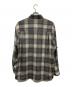 AURALEE (オーラリー) SUPER LIGHT WOOL CHECK SHIRTS ブラウン サイズ:4：30000円
