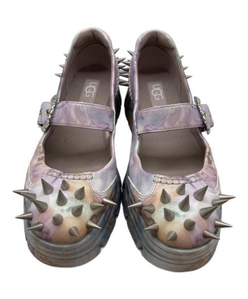 UGG（アグ）UGG (アグ) Collina Strada (コリーナストラーダ) スパイクメリージェーンスニーカー パープル サイズ:39の古着・服飾アイテム