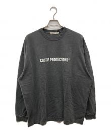 COOTIE PRODUCTIONS（クーティープロダクツ）の古着「Pigment Dyed L/S Tee」｜グレー