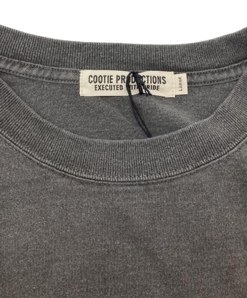 COOTIE PRODUCTIONS（クーティープロダクツ）COOTIE PRODUCTIONS (クーティープロダクツ) Pigment Dyed L/S Tee グレー サイズ:Ｌの古着・服飾アイテム