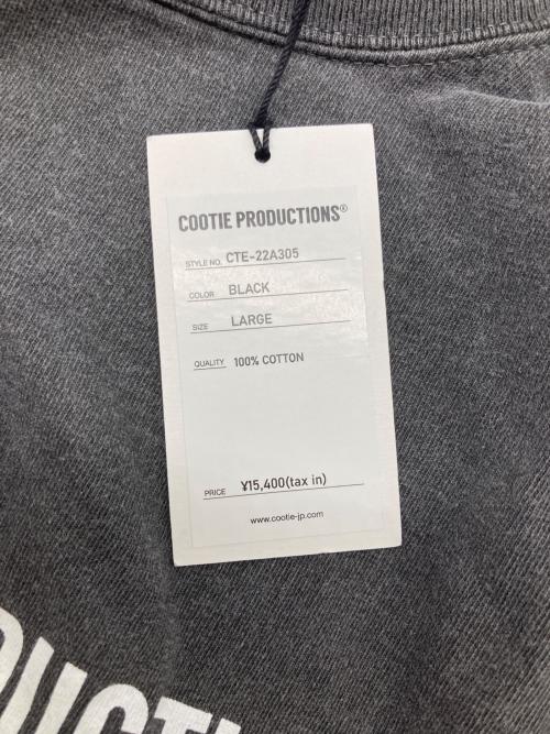 COOTIE PRODUCTIONS（クーティープロダクツ）COOTIE PRODUCTIONS (クーティープロダクツ) Pigment Dyed L/S Tee グレー サイズ:Ｌの古着・服飾アイテム