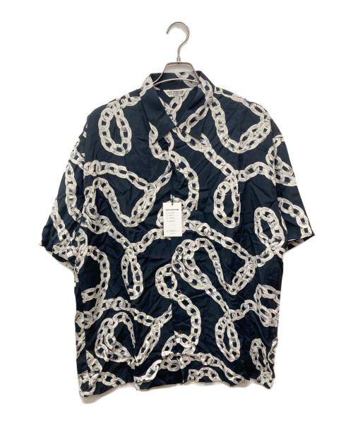 COOTIE PRODUCTIONS（クーティープロダクツ）COOTIE PRODUCTIONS (クーティープロダクツ) Rayon Open Collar S/S Shirt/CTE-23S411 ブラック サイズ:ＸＬの古着・服飾アイテム