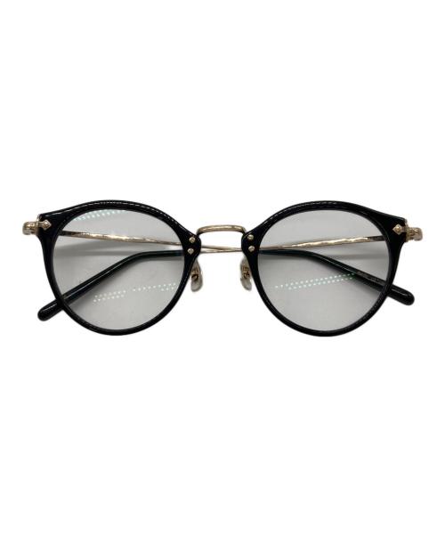 EYEVAN（アイヴァン）EYEVAN (アイヴァン) アイウェア/e-0505-(47)・PBK/G ブラック サイズ:47-24-145の古着・服飾アイテム