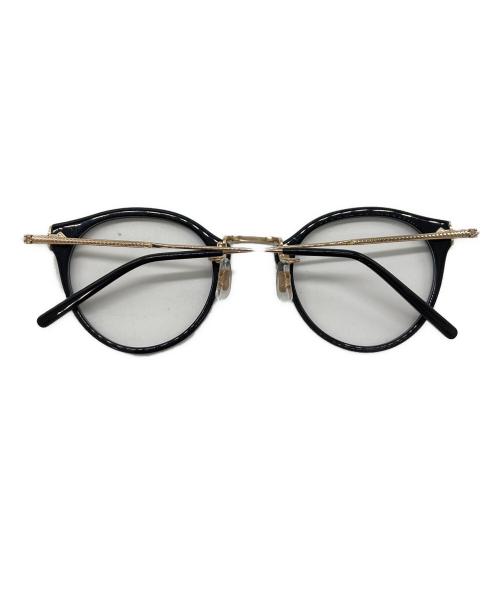 EYEVAN（アイヴァン）EYEVAN (アイヴァン) アイウェア/e-0505-(47)・PBK/G ブラック サイズ:47-24-145の古着・服飾アイテム