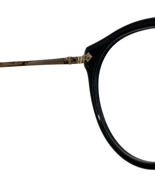EYEVAN（アイヴァン）EYEVAN (アイヴァン) アイウェア/e-0505-(47)・PBK/G ブラック サイズ:47-24-145の古着・服飾アイテム