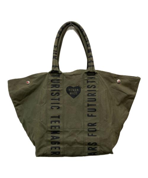HUMAN MADE（ヒューマンメイド）HUMAN MADE (ヒューマンメイド) Carpenters Bag カーキの古着・服飾アイテム