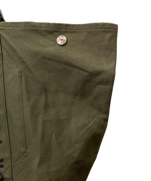 HUMAN MADE（ヒューマンメイド）HUMAN MADE (ヒューマンメイド) Carpenters Bag カーキの古着・服飾アイテム