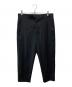 RICK OWENS（リックオウエンス）の古着「Astaires Cropped Pant」｜ブラック