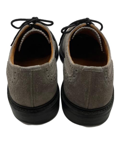 Tricker's（トリッカーズ）Tricker's (トリッカーズ) BOURTON スウェードウィングチップシューズ/884631 グレー サイズ:8.5の古着・服飾アイテム
