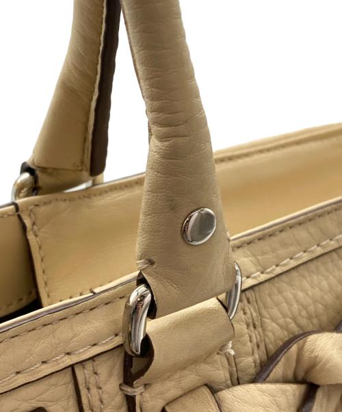 COACH（コーチ）COACH (コーチ) Hamptons Carryall/ハンドバッグ/F13084 ベージュの古着・服飾アイテム