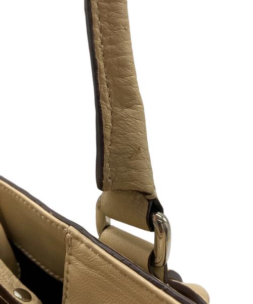 COACH（コーチ）COACH (コーチ) Hamptons Carryall/ハンドバッグ/F13084 ベージュの古着・服飾アイテム