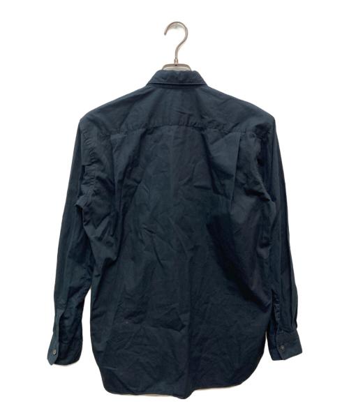 COMME des GARCONS SHIRT（コムデギャルソンシャツ）COMME des GARCONS SHIRT (コムデギャルソンシャツ) パッチポケットシャツ ブラック サイズ:ＸＳの古着・服飾アイテム