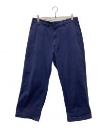 BEAMS PLUS（ビームスプラス）の古着「MIL Trousers Herringbone/38-23-0126-791」｜ネイビー