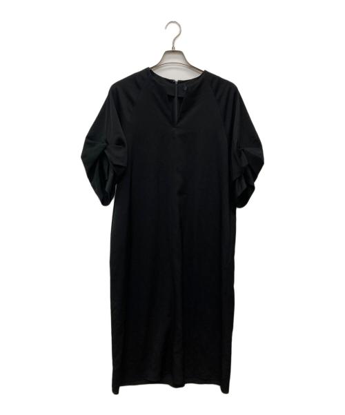 ticca（ティッカ）TICCA (ティッカ) ツイストスリーブOP ワンピース/0243407162 ブラック サイズ:1の古着・服飾アイテム