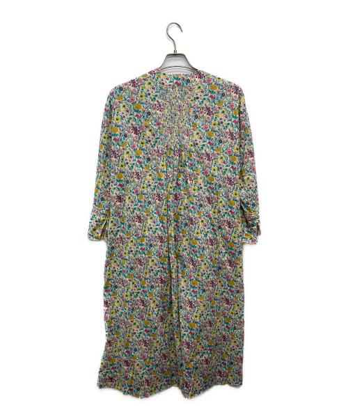 ne quittez pas（ヌキテパ）ne quittez pas (ヌキテパ) Liberty Print Waist String Dress/010441ZY5 マルチカラー サイズ:Ｍの古着・服飾アイテム