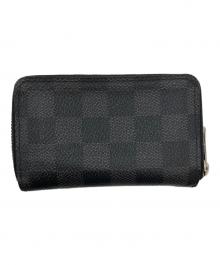 LOUIS VUITTON（ルイ ヴィトン）の古着「コインケース/M63076」｜ブラック