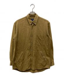 COMME des GARCONS（コムデギャルソン）の古着「90'sチノクロスシャツジャケット/KX-459030」｜ブラウン