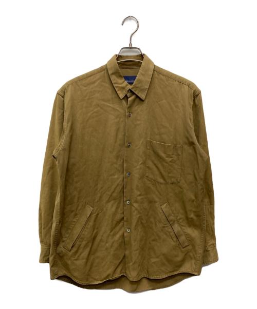 COMME des GARCONS（コムデギャルソン）COMME des GARCONS (コムデギャルソン) 90'sチノクロスシャツジャケット/KX-459030 ブラウン サイズ:FREEの古着・服飾アイテム