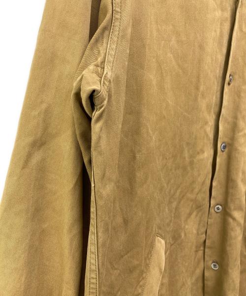 COMME des GARCONS（コムデギャルソン）COMME des GARCONS (コムデギャルソン) 90'sチノクロスシャツジャケット/KX-459030 ブラウン サイズ:FREEの古着・服飾アイテム