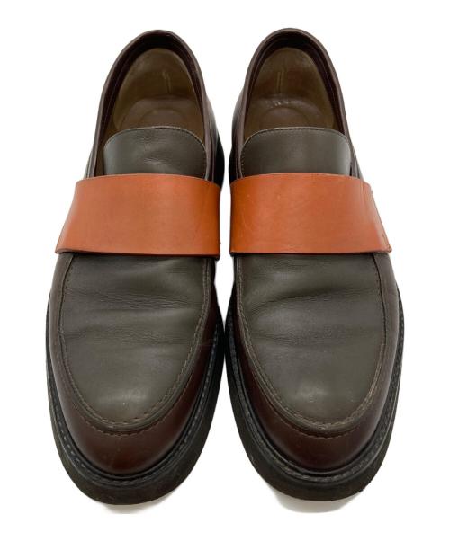 MARNI（マルニ）MARNI (マルニ) カラーパレットローファー ブラウン サイズ:43の古着・服飾アイテム