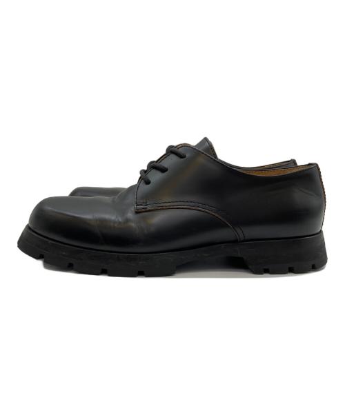 JIL SANDER（ジルサンダー）JIL SANDER (ジルサンダー) レザーシューズ ブラック サイズ:44の古着・服飾アイテム