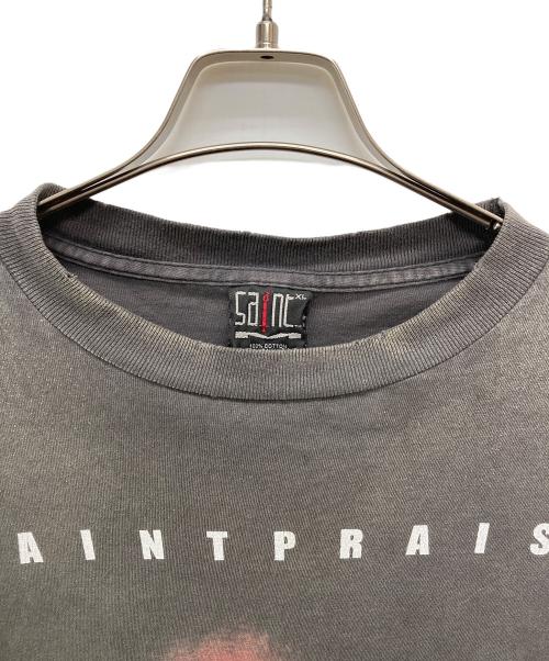 SAINT MICHAEL（セントマイケル）SAINT MICHAEL (セントマイケル) PRAISE SS TEE ブラック サイズ:XLの古着・服飾アイテム
