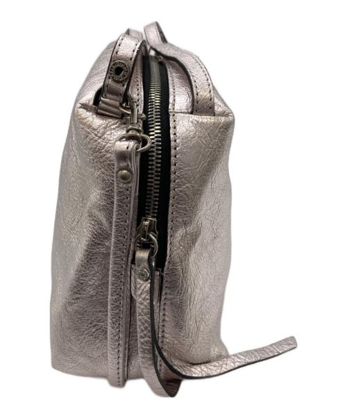 GIANNI CHIARINI（ジャンニ キアリーニ）GIANNI CHIARINI (ジャンニ キアリーニ) アリファ・メタリック2wayショルダーバッグ ピンクの古着・服飾アイテム
