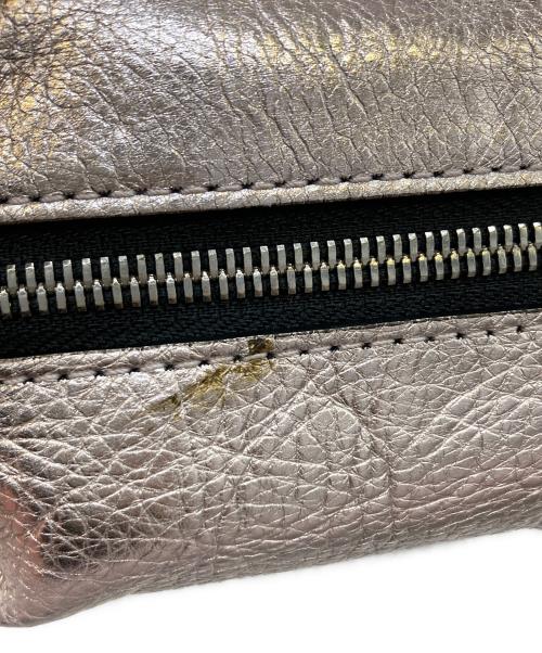 GIANNI CHIARINI（ジャンニ キアリーニ）GIANNI CHIARINI (ジャンニ キアリーニ) アリファ・メタリック2wayショルダーバッグ ピンクの古着・服飾アイテム