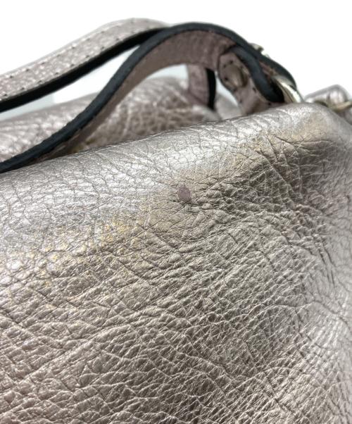 GIANNI CHIARINI（ジャンニ キアリーニ）GIANNI CHIARINI (ジャンニ キアリーニ) アリファ・メタリック2wayショルダーバッグ ピンクの古着・服飾アイテム