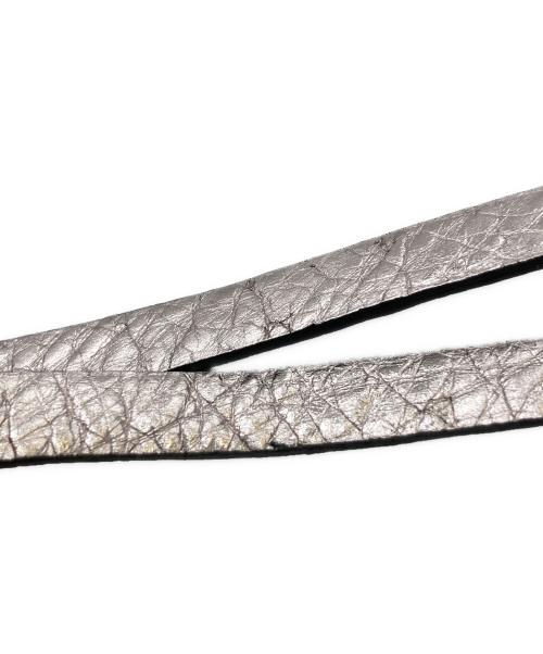 GIANNI CHIARINI（ジャンニ キアリーニ）GIANNI CHIARINI (ジャンニ キアリーニ) アリファ・メタリック2wayショルダーバッグ ピンクの古着・服飾アイテム