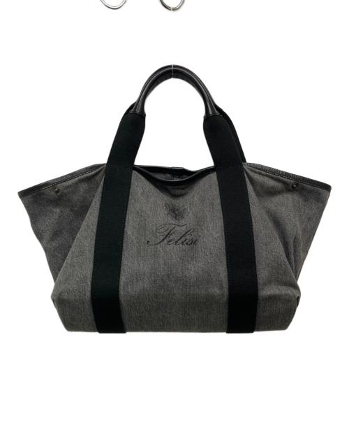 Felisi（フェリージ）Felisi (フェリージ) ハンドバッグ グレーの古着・服飾アイテム