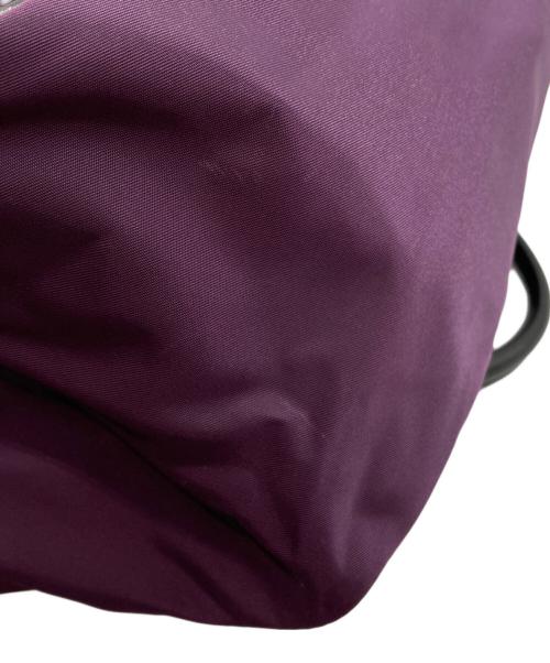 Felisi（フェリージ）Felisi (フェリージ) ナイロン×レザーブリーフバッグ/14-26 パープルの古着・服飾アイテム