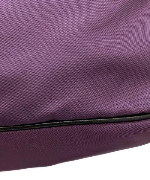 Felisi（フェリージ）Felisi (フェリージ) ナイロン×レザーブリーフバッグ/14-26 パープルの古着・服飾アイテム