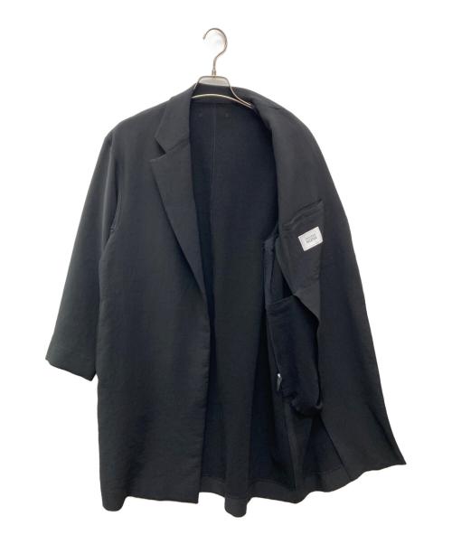 UNITED ARROWS & SONS（ユナイテッドアローズ＆サンズ）UNITED ARROWS & SONS (ユナイテッドアローズ＆サンズ) PE CHESTER COAT ブラック サイズ:Sの古着・服飾アイテム