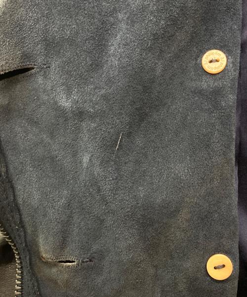 3.1 phillip lim（スリーワンフィリップリム）3.1 phillip lim (スリーワンフィリップリム) フリルレザーライダースジャケット ブラック サイズ:2の古着・服飾アイテム