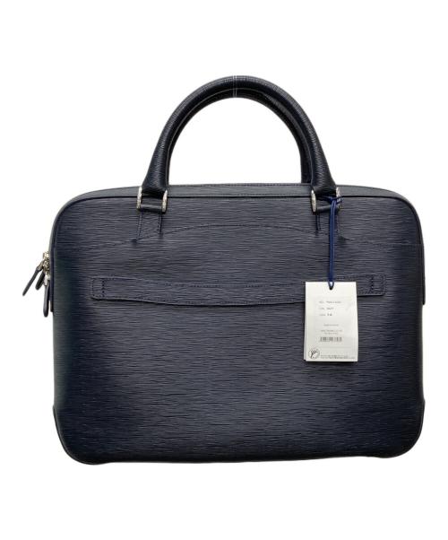 PELLE MORBIDA（ペッレモルビダ）PELLE MORBIDA (ペッレモルビダ) Capitanoブリーフバッグ(2室タイプ)/PMO-CA202 ネイビーの古着・服飾アイテム