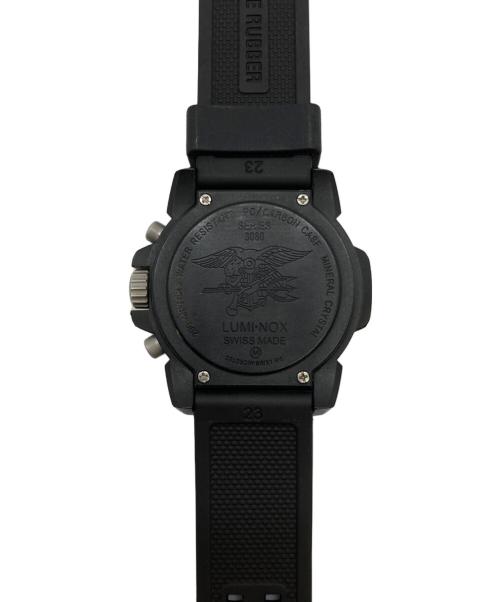 LUMINOX（ルミノックス）LUMINOX (ルミノックス) NAVY SEAL COLORMARK CHRONOGRAPH/3080 ブラック×オレンジの古着・服飾アイテム