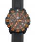 LUMINOX（ルミノックス）の古着「NAVY SEAL COLORMARK CHRONOGRAPH/3080」｜ブラック×オレンジ