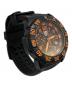 LUMINOX (ルミノックス) NAVY SEAL COLORMARK CHRONOGRAPH/3080 ブラック×オレンジ：18000円