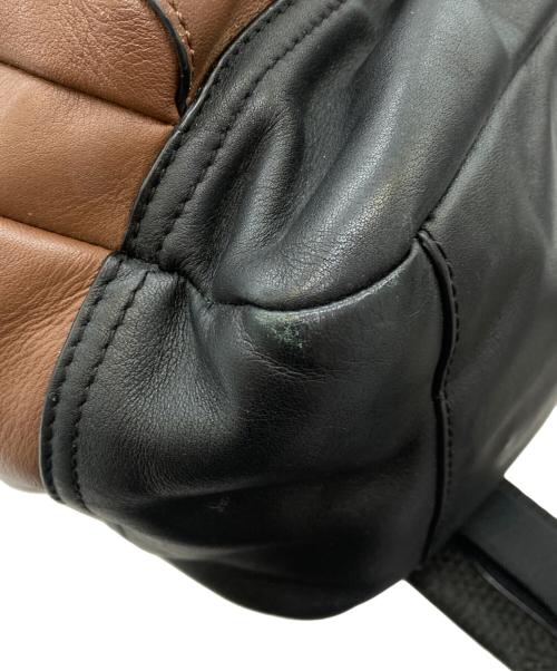 COACH（コーチ）COACH (コーチ) レザーリュック ブラウンの古着・服飾アイテム