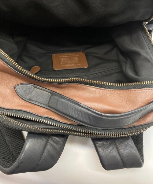 COACH（コーチ）COACH (コーチ) レザーリュック ブラウンの古着・服飾アイテム