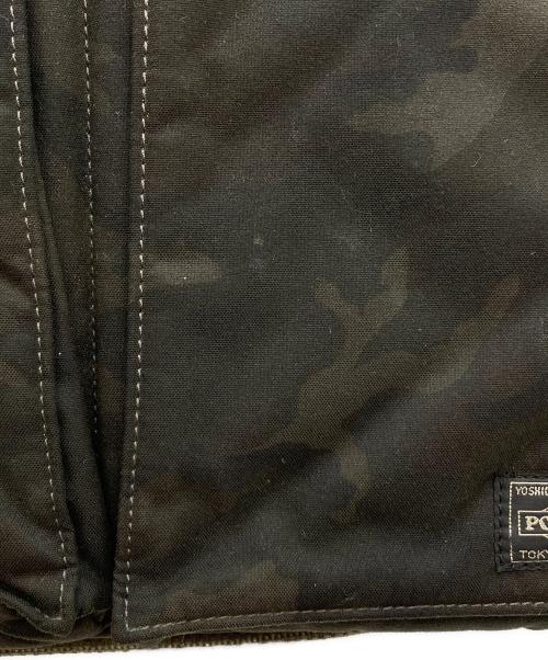 PORTER（ポーター）PORTER (ポーター) NEXUSVII (ネクサスセブン) カモ柄コラボクラッチバッグ カーキの古着・服飾アイテム