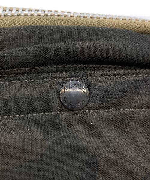 PORTER（ポーター）PORTER (ポーター) NEXUSVII (ネクサスセブン) カモ柄コラボクラッチバッグ カーキの古着・服飾アイテム