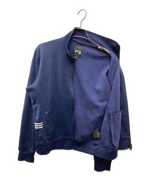 Y-3（ワイスリー）Y-3 (ワイスリー) ロゴプリントトラックジャケット ネイビー サイズ:ＸＬの古着・服飾アイテム