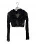 PRANK PROJECT（プランクプロジェクト）の古着「Lace Frill Wave Cardigan/31252315608」｜ブラック