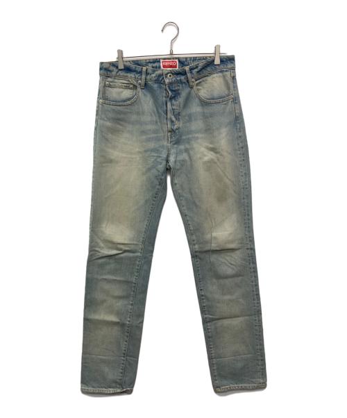 KENZO（ケンゾー）KENZO (ケンゾー) Stone Bleach Denim Slim Jeans Bara インディゴ サイズ:US31の古着・服飾アイテム